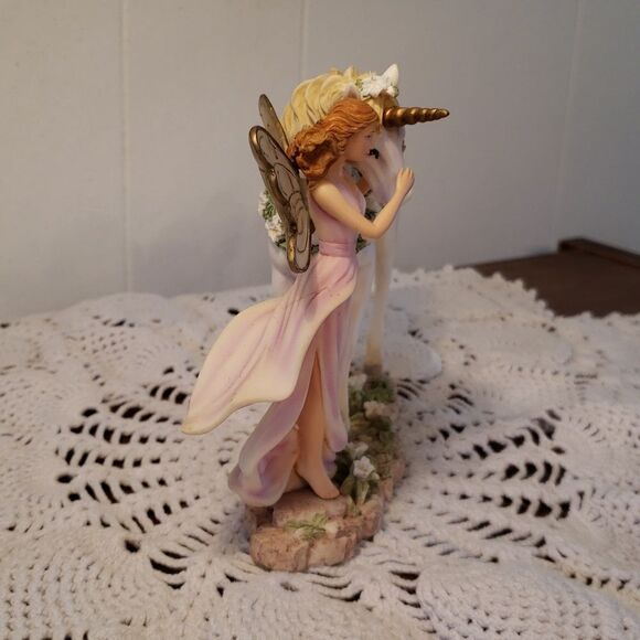 Hamilton Collection Special Messages Collection "Messages of Peace"Angel Unicorn - Picture 4 of 6